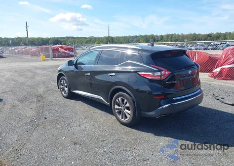 2017 Nissan Murano Sl из США, поврежденный, VIN 5N1AZ2MH0HN173629
